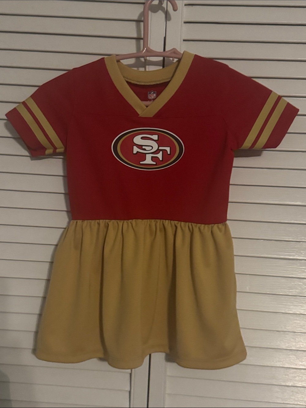 NWOT!!! NFL San Francisco Kids Jersey Dress